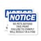 Signmission No Pets Beyond This Point Failure To Comply OSHA Notice Sign, Plastic, 10in W x 7in L, 2PK OS-2PACK-NS-P-710-L-14748 - alternate 1
